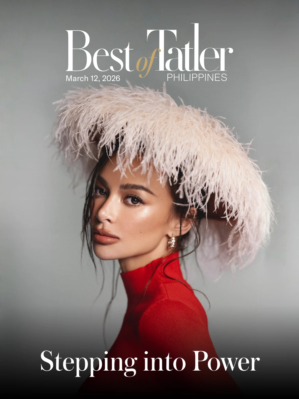Best of Tatler Philippines cover — Kylie Verzosa in red, Stepping into Power